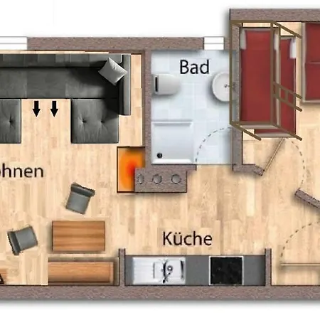 Zillertal-arena 42m2 (adults Only) Апартаменты Криммл