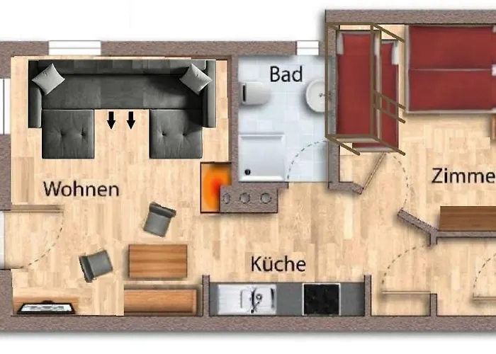 Zillertal-arena 42m2 (adults Only) Appartement Krimml